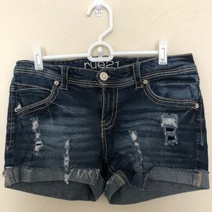 Rue21 Rolled Jean Shorts